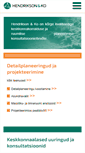 Mobile Screenshot of hendrikson.ee
